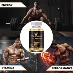 3450mg TongkatAli Extract 200:1 Strong Natural Testosterone Booster 360 Softgels