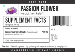 PURE Passion Flower 10:1 Extract Powder PREMIUM Natural Sedative Anxiety Relief