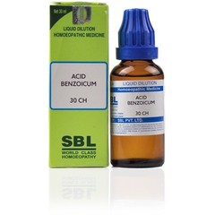SBL Acidum benzoicum 30 CH Free Delivery 5 to 7 days