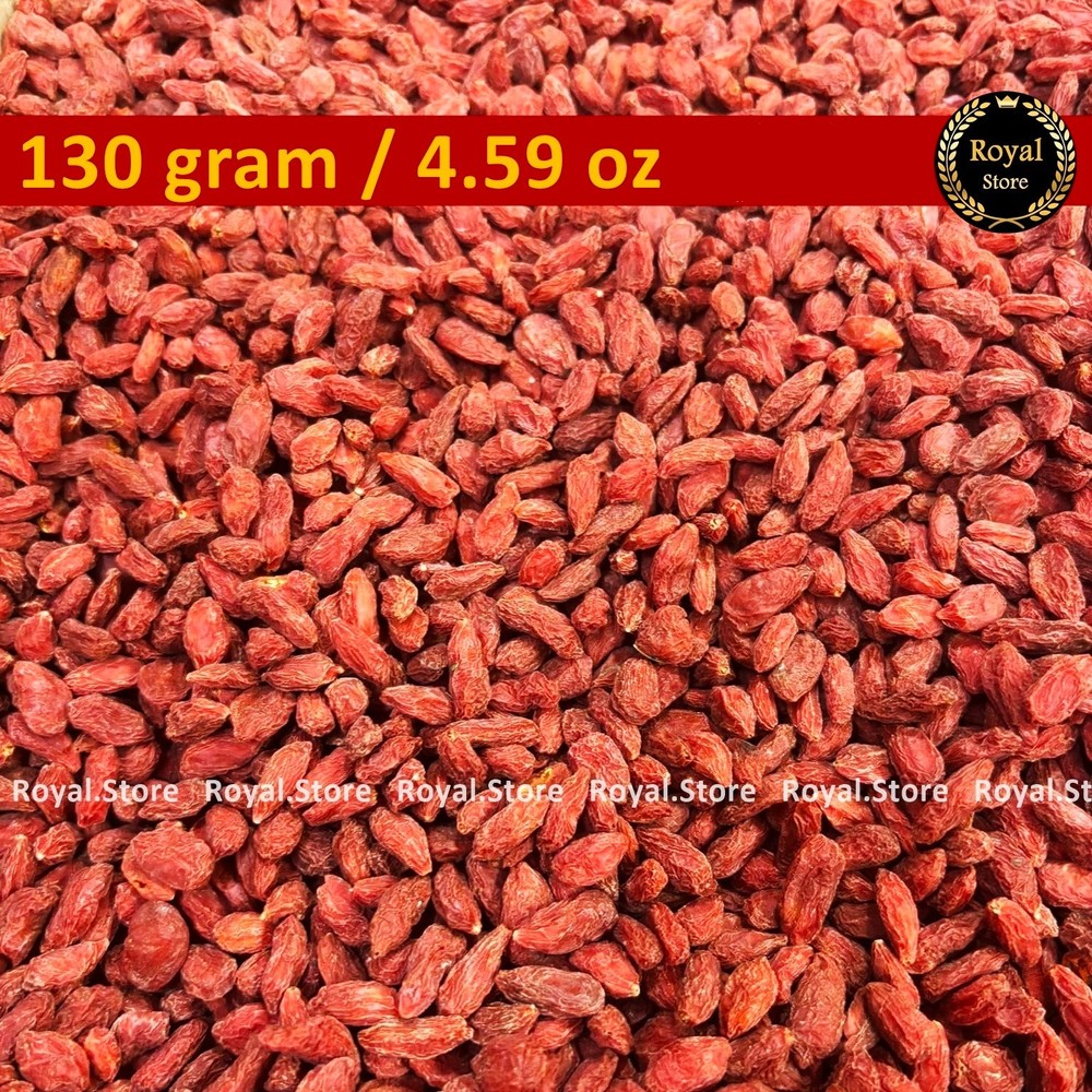 130g Dried Goji Berry Berries Natural Wolfberry Healthy Superfood توت الغوجي