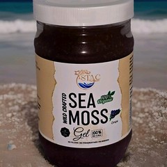 2 Bundle Grape Flavored Sea Moss Gel Raw 100% Wildcrafted Sea Moss 16oz.