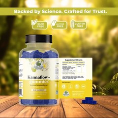 Kannaflow Kanna Gummies 25mg Sceletium Tortuosum – Mood, Focus & Calm – 60 count
