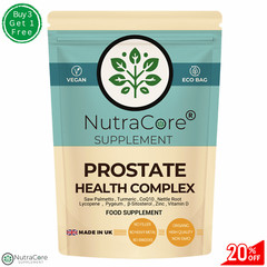 Prostate Health Complex Capsules 650mg -Vegan-Saw Pelmatto+Ginseng+Chamomile