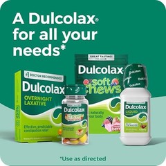 Dulcolax Saline Laxative Liquid, Fast & Gentle 12 Fl Oz (Pack of 1), White