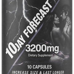 (2 pack) 10 Day Forecast Extreme Potency Male Enhancement Pills for man – 20 ct