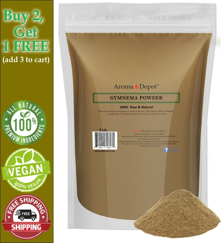 1lb Gymnema Sylvestre Leaf Powder Non-GMO RAW Natural Fresh Weight Loss Control