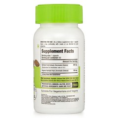 Haritaki Extract Capsules Terminalia Chebula Cleanses body Liver Detox Myrobalan