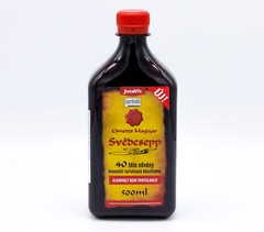 Jutavit Swedish Bitters with 40 Herbal Extracts 0% for Digestive Health 6x500ml