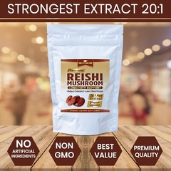 240 ORGANIC CAPSULES REISHI 20:1 EXTRACT MUSHROOM GANODERMA IMMUNE SYSTEM BOOST