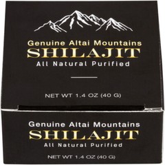Shilajit Resin – Pure Altai, Golden Grade, High-Quality, 2-Month Supply, 40g