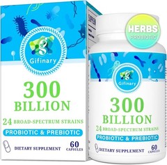Probiotics for Women & Men – 300 60 Count (Pack of 1), 60 1)