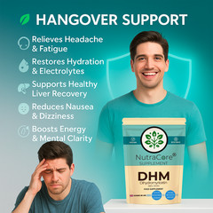 Dihydromyricetin (98%DHM) 600mg Capsules-(Pure Hovenia Dulcis)-Hangover-90Caps