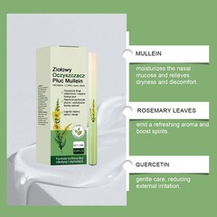 Mullein Lung Purifier Herbal Inhaler suitable for Lung Health &Fresh Air