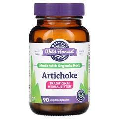 Oregon s Wild Harvest Artichoke 90 Vegetarian Capsules Dairy-Free, Gluten-Free,