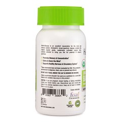 Organic Bacopa Monnieri Brahmi Capsules Bacosides Boost Memory Focus Enhancer
