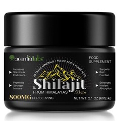Pure 100% Himalayan Shilajit, Soft Resin, Organic, Extremely Potent Fulvic Acid
