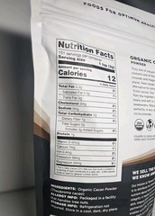Terrasoul Superfoods Raw Organic Cacao Powder, 1 Lb – Raw | Keto | Vegan