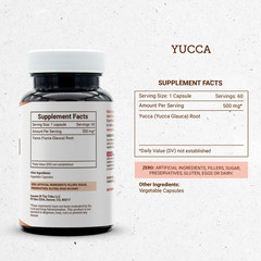 Secrets Of The Tribe Yucca Capsules, 500 mg