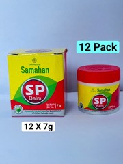 12x Samahan SP Balm 7g | Natural Ayurvedic Herbal Rub for Muscle Aches & Pains