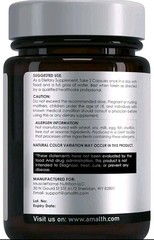 Amalth Artemisinin (Artemisia Annua) – Sweet Wormwood Extract – 120 Vegan…