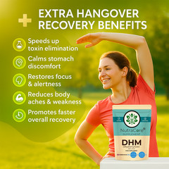 Dihydromyricetin (98%DHM) 600mg Capsules -(Pure Hovenia Dulcis)-Hangover Support