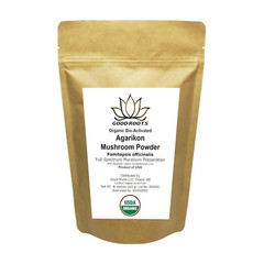 Agarikon Mushroom Powder Organic USA grown Fomitopsis officinalis 8 ounces