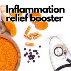Turmeric & Black Pepper Capsules 60–120 Ct | 600mg Curcumin | Joint Inflammation