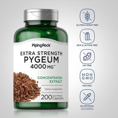 Piping Rock Pygeum Supplement | 200 Capsules | Extra 200 Count (Pack of 1)