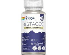 Solaray STAGES POSTMENOPAUSE 60 Vegcaps ( 30 Servings ) BEST BY 08/26