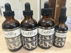 Earthley Bundle – Anxiety Relief, Master Tonic, Gut Health Oil. opened!