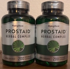 2X ProstAid Herbal Complex 200 Capsules Saw Palmetto Pygeum Stinging Nettle