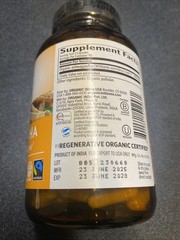 Ashwagandha, 180 Vegetarian Caps (400 mg per Capsule)