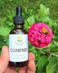 Comfrey Tincture, Repairs Bones, Cartilage & Tissue, FRESH Herbal Extract