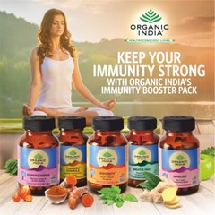 Organic India Neem USA OFFICIAL 3 BOX 180 Capsules Care Immunity Skin
