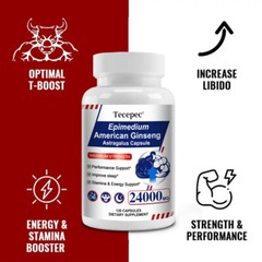 Male Enhancement, Male Supplement, Sex Capsules with Epimedium, American Ginseng