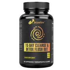 Psyllium Husk Capsules Weight Loss Detox Fibre Colon Cleanse Vegan