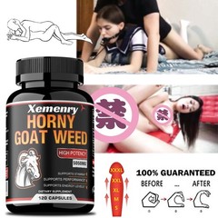 Horny Goat Weed Capsules – Men’s Health,Testosterone Booster, Energy & Endurance