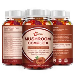 2 bottles of lion meat mushroom complex support memory attention intelligence