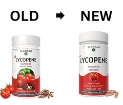 Bloofah Tomato Fruit Capsules (Lycopene) 500mg – 120 Count | Vegan FREE SHIP
