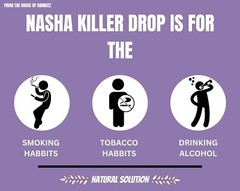 Drop Natural Way To Quit Addiction Help Stop Alcohol, Smoking Drinking No Side E