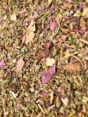 Poppy DAMIANA Lotus SKULLCAP +plus more herbs! no.8 smokin-hot deal ORGANIC mix!