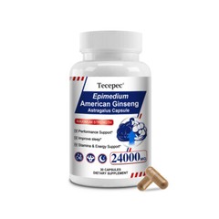 Male Enhancement, Male Supplement, Sex Capsules with Epimedium, American Ginseng