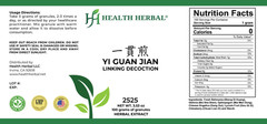 Health Herbal-Yi Guan Jian/Linking Decoction 100 Grams/Bottle