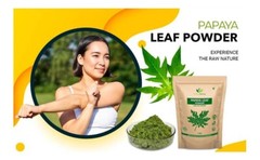 Papaya Leaf Powder 32 Oz(2 packs of 1 lb), Good to make Tea, juice extract.