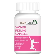 7DAYS Woman Feeling Capsule for Stamina Advance formula Vitamins 500mg.(60Caps)