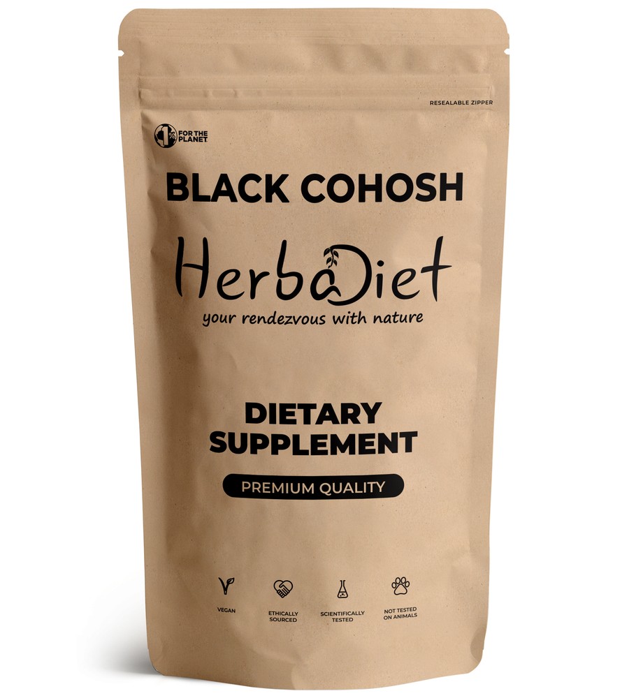 Black Cohosh Extract Powder PURE Women Health Menopause Relief PMS Support