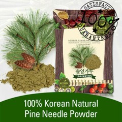 100% Korean Natural Pine Needle Powder Medicinal Herbal Tea+Track Num.솔잎분말