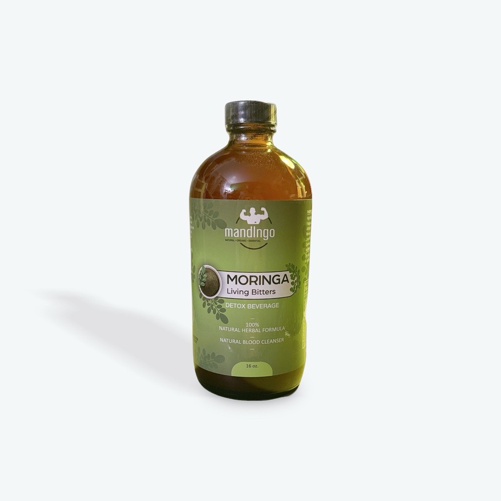 Mandingo Moringa Living Bitters. 16oz