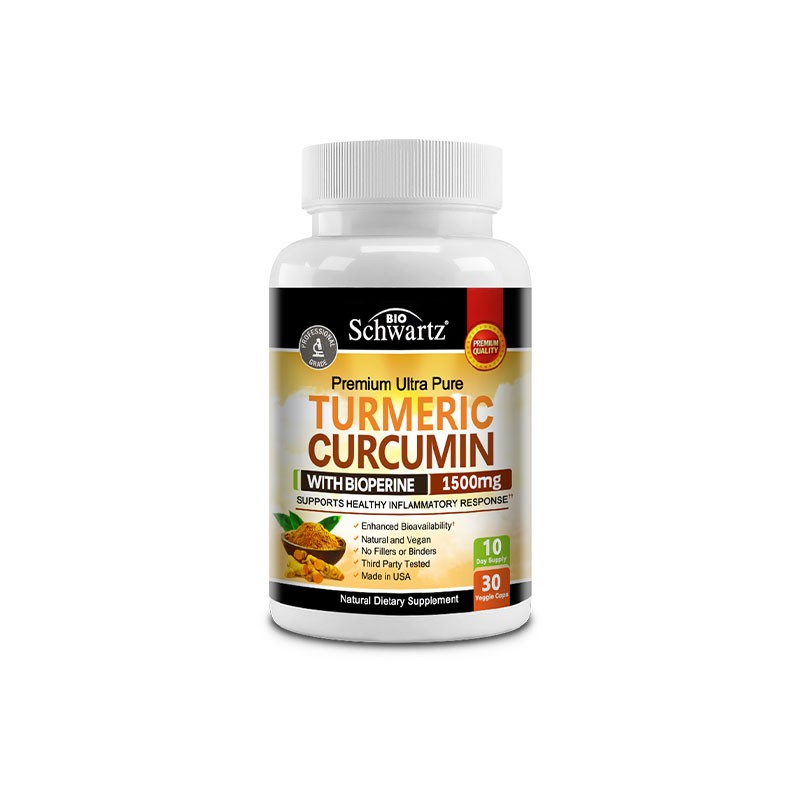 Turmeric Curcumin Joint Comfort Bone Health Cartilage Health 30/60/120 Capsules