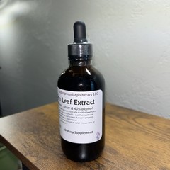 Dandelion Leaf Extract – 4 oz. Glass Dropper Bottle – Underground Apothecary